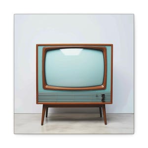 Retro Pop Culture Wall Art Television Art Print TV Wall Art Retro Television Art Print Golden Age Television Wall Art TV Vintage Television