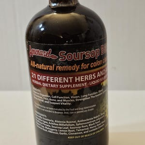 Amenazel Soursop Bitters 16oz