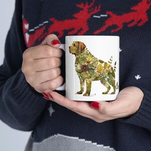Wild Thing Dog aus der Botanical Animals Collection / Keramiktasse 11oz