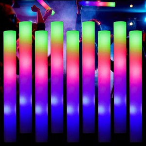 Extreme Glow Multicolored Flashing LED Foam Stick