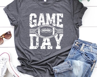 Retro Football Game Day Shirt: College Team Spirit Graphic Tee