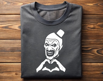 Camiseta de Art the Clown Terrifier: Camiseta gráfica de película de terror