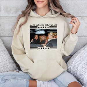 Y2K Pop Culture Hoodie: Britney, Lindsay, Paris - Funny Graphic Hoodie
