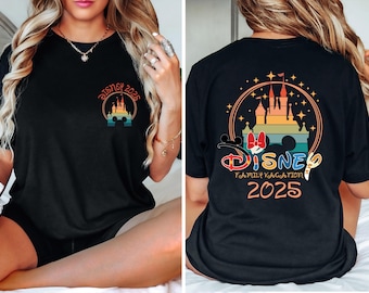 Disney 2025 T-Shirt,New Disney T-Shirt,Trendy Family Disney T-Shirt,Disney Trip 2025 T-Shirt,Disney Vacation T-Shirt,Disney Family T-Shirt