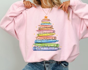 Christmas Teacher Sweatshirt,Christmas Gift for Teacher,Teachers Life Sweatshirt,Christmas Sweatshirt,Christmas Gifts,Merry Christmas Sweat