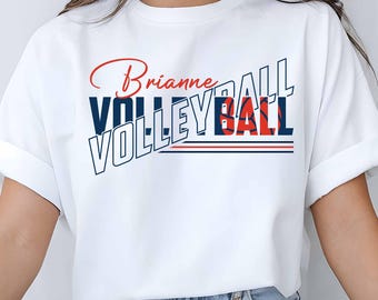 Volleyball Template, Volleyball Mom, Team Shirt, Svg Cut File, Custom Design (Digital Download)