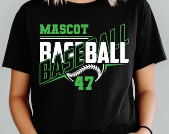 Baseball Team Template, Game Day cut file svg, Senior Baseball, Sport Mom, Team Shirt Design, Digital Download.