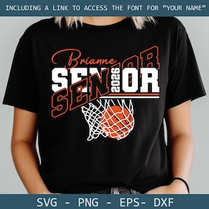 Basketball Team Template, Senior cut file, Class of 2026, Basketball Mom, Digital Download.