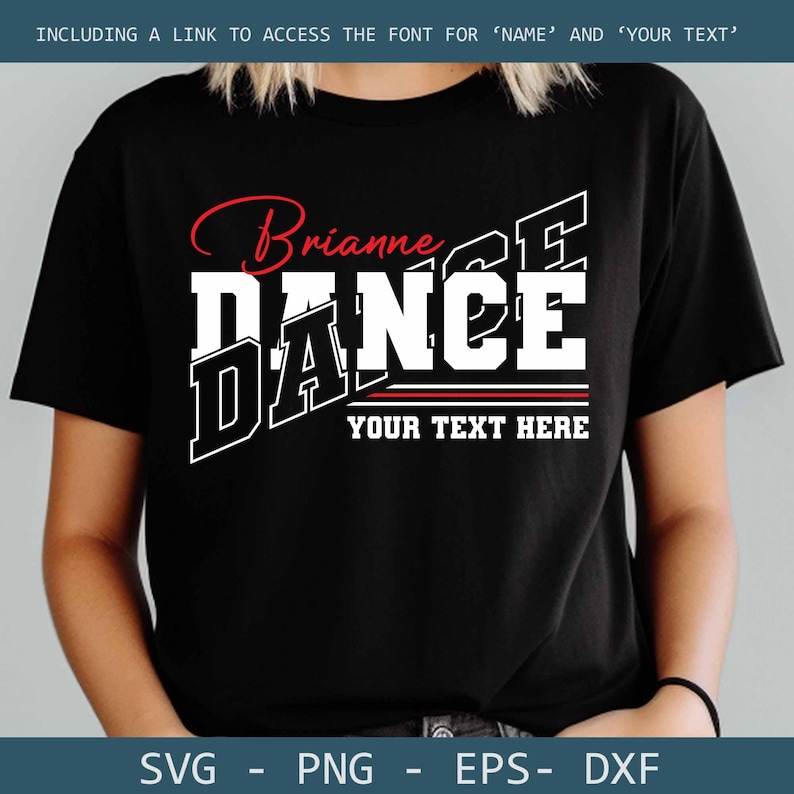 Dance Template, Dance Mom, Team Shirt Design, Custom Name Shirt, Svg ...
