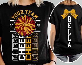 Cheer Team SVG Template: Cheerleading Squad Design (Digital Download)