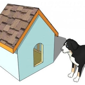 Guide de construction de niche à faire soi-même | 2 versions PDF | Instructions détaillées pour les propriétaires d&#39;animaux de compagnie