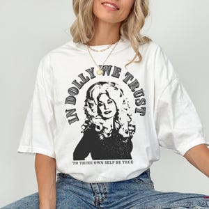 Dolly Parton T-Shirt, Country Music Tee, Western Graphic Tee, Soft Vintage Tshirt, Retro Cowgirl Shirt, Gift for Her, Music Festival Tshirt