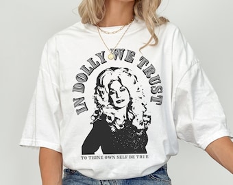 Dolly Parton T-Shirt, Country Music Tee, Western Graphic Tee, Soft Vintage Tshirt, Retro Cowgirl Shirt, Gift for Her, Music Festival Tshirt