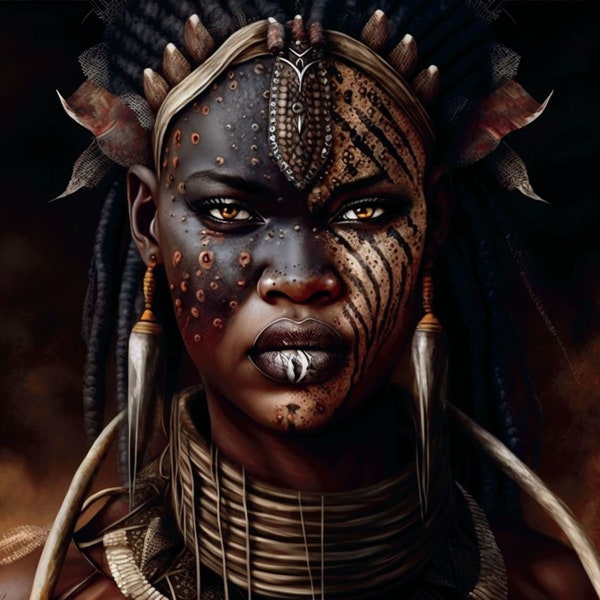 African Warrior - Etsy