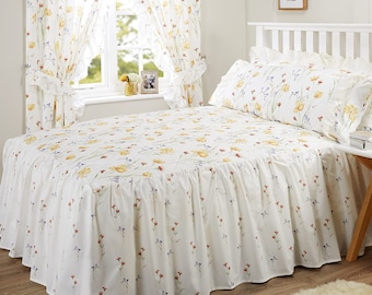 Vantona Country Vanessa Quilted Fitted Bedspread - Multi