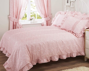 Vantona Country Monique Duvet Cover Set - Rose