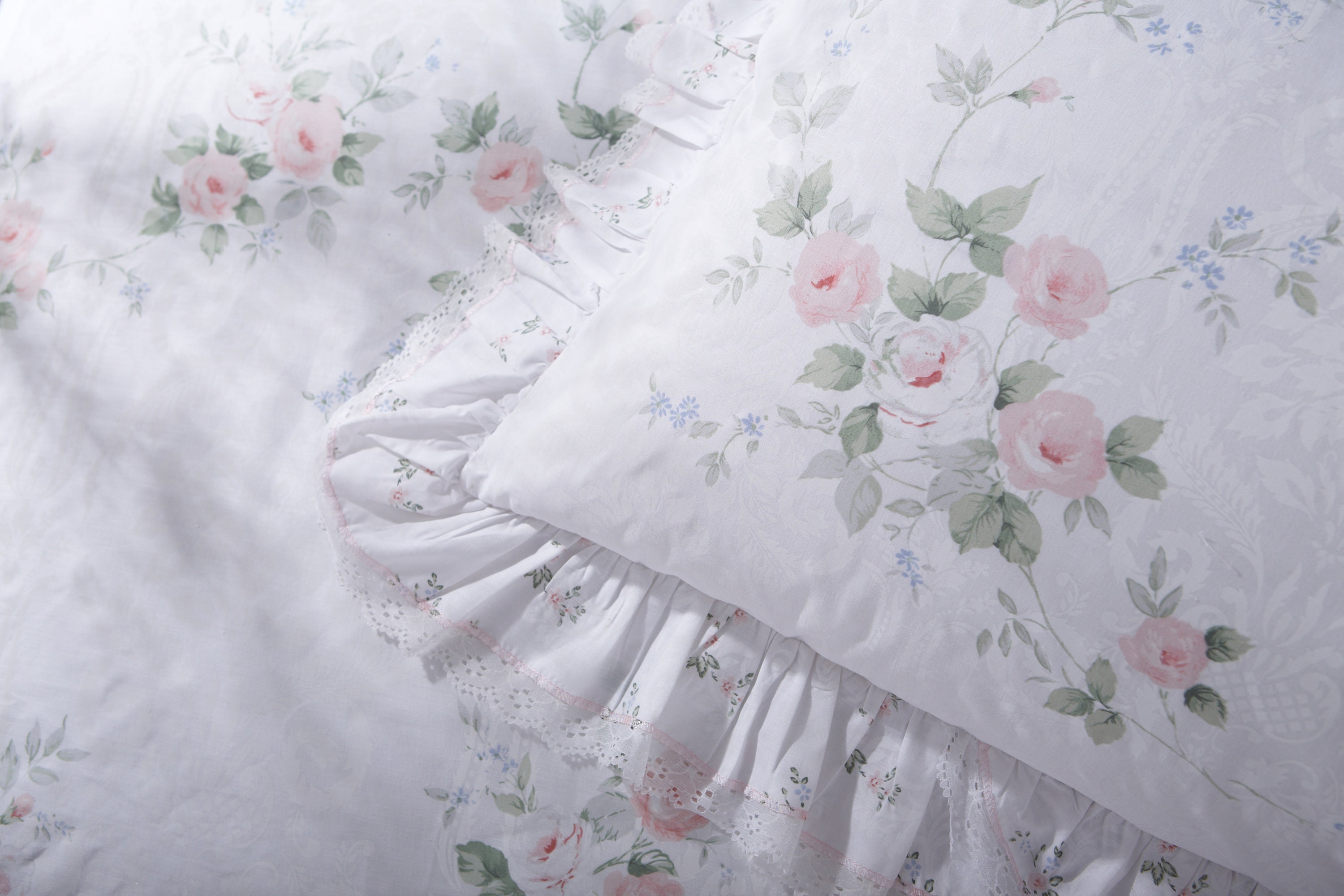 Vantona Country Charlotte Duvet Cover Set Pink Etsy