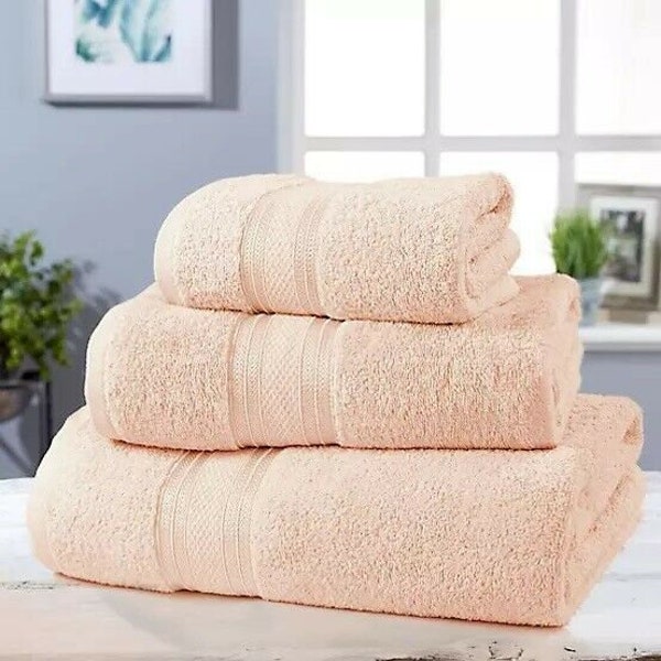 Vantona Luxury Cotton Towels 550 GSM Multiple colors & sizes available