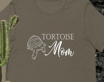 Tortoise Mom T-Shirt: Quirky Turtle Lover Tee