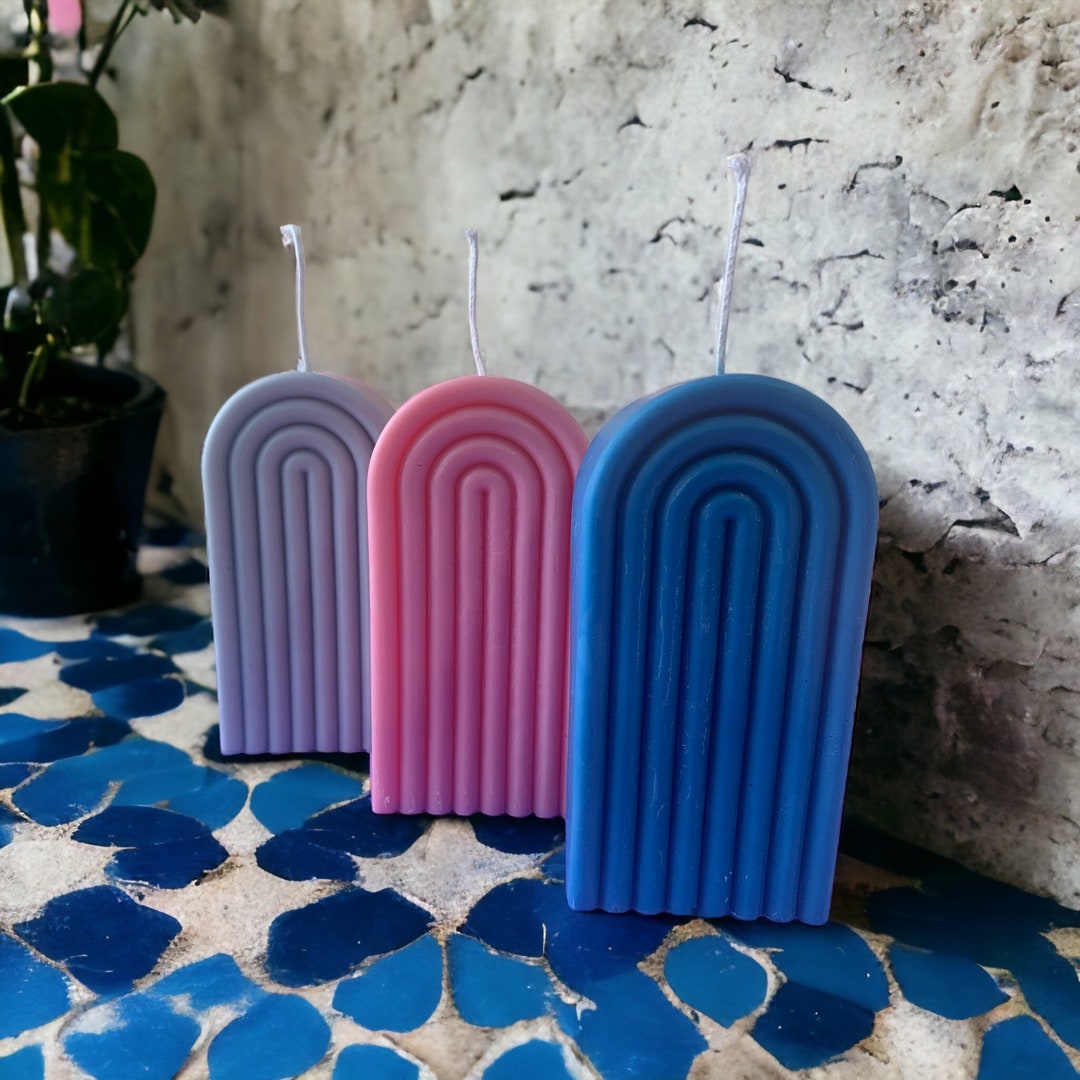 Arches Candle Aesthetic Home Decor Scented Candles Cute Etsy