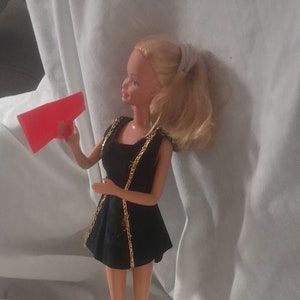 Cheerleader barbie store costume