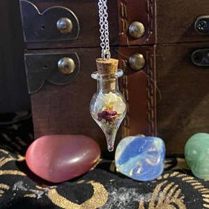 Love Spell Jar Necklace