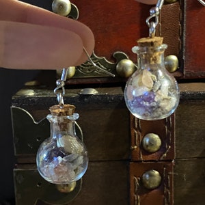 Anti-Anxiety Spell Jar Earrings