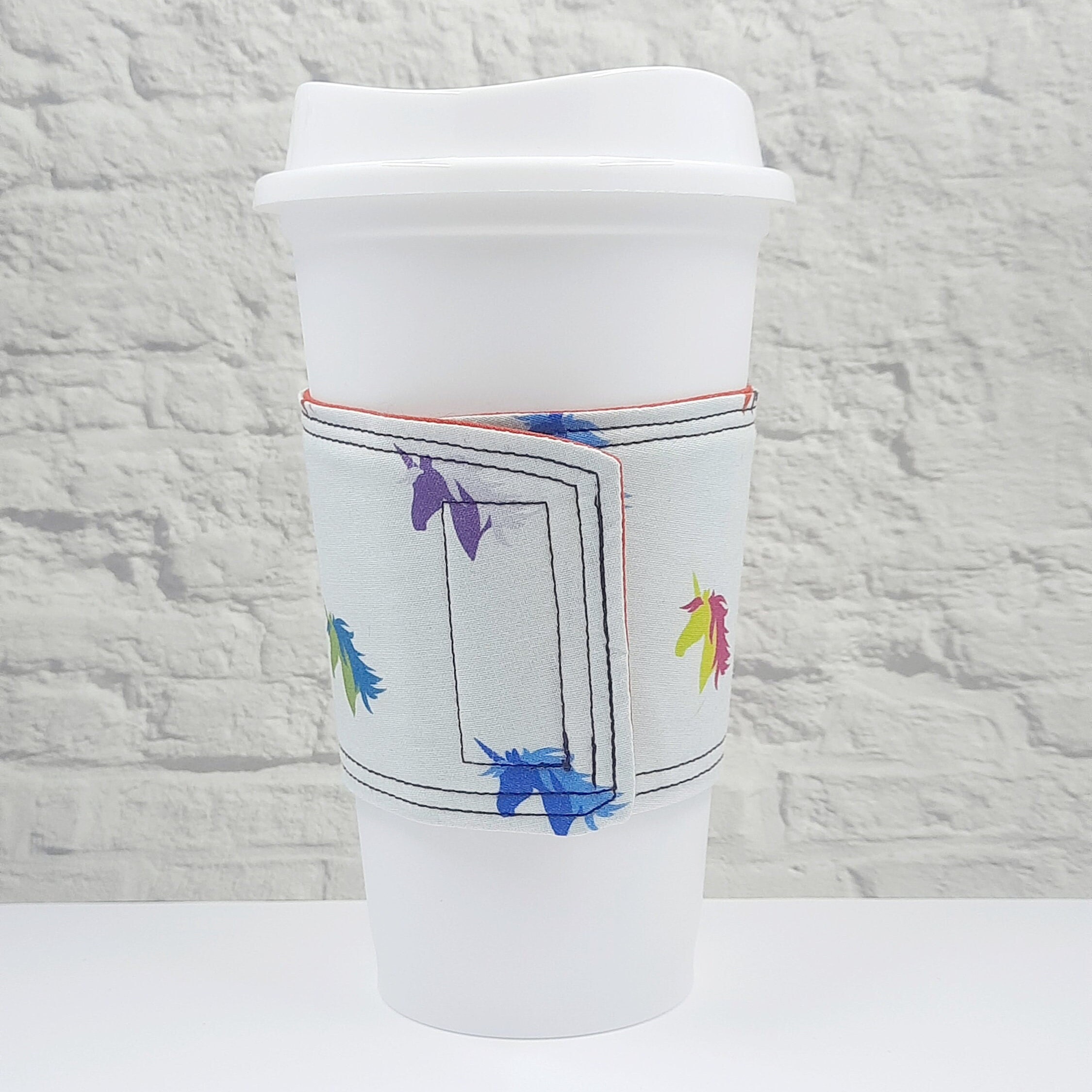 Reusable Fabric Coffee Sleeve for Pridemade With Fabric Etsy