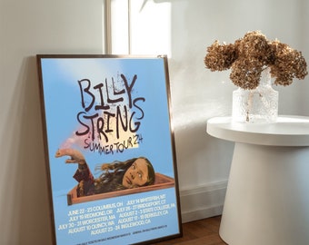 Blly Strings Summer Tour 2024 Poster