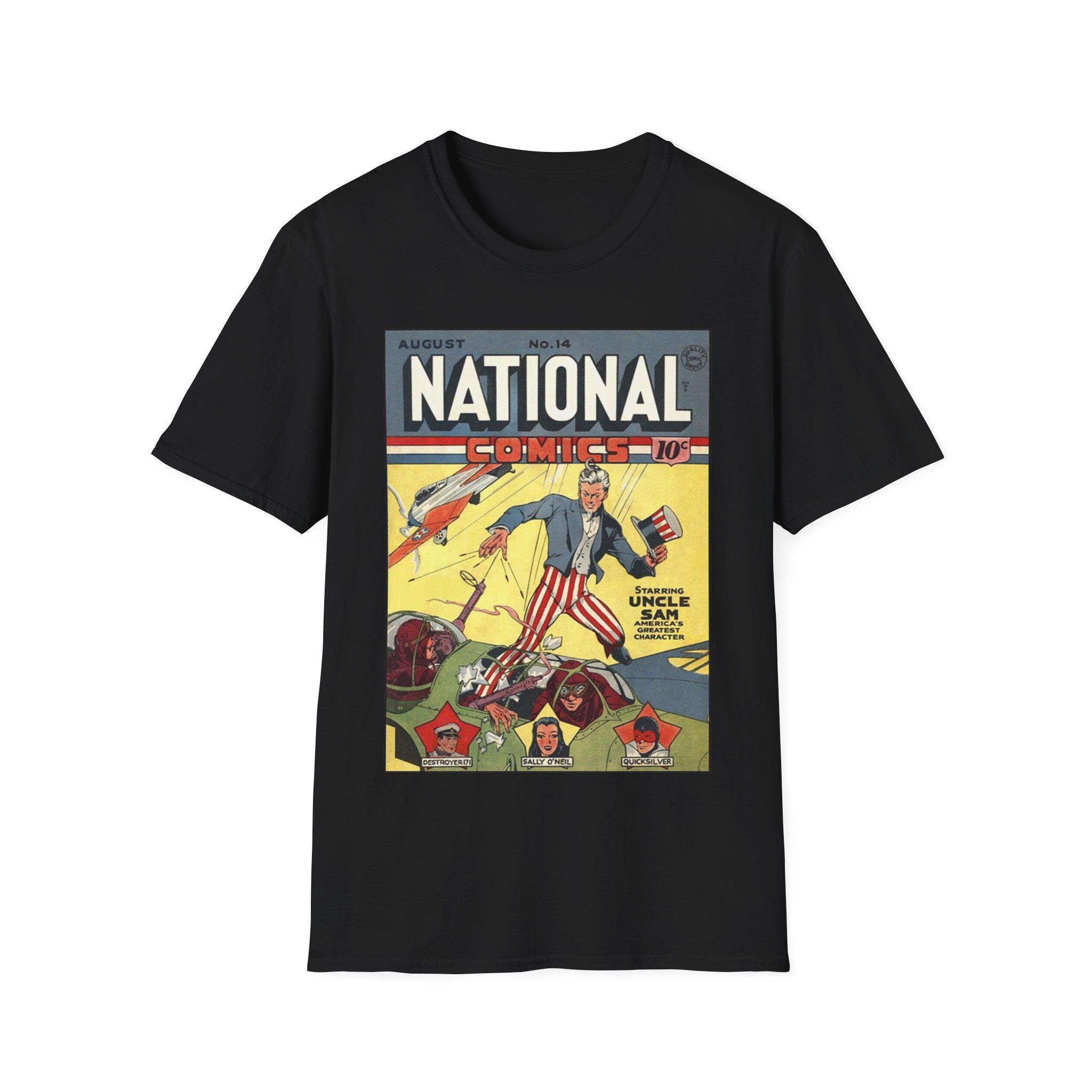 アンクル・サムTシャツ：ナショナル・コミックス14号、ルー・ファイン 