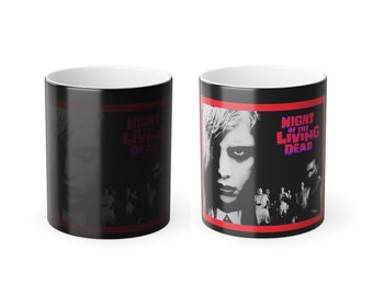 Night of the Living Dead 11oz hitteverbeterde mok: zombies en koffie