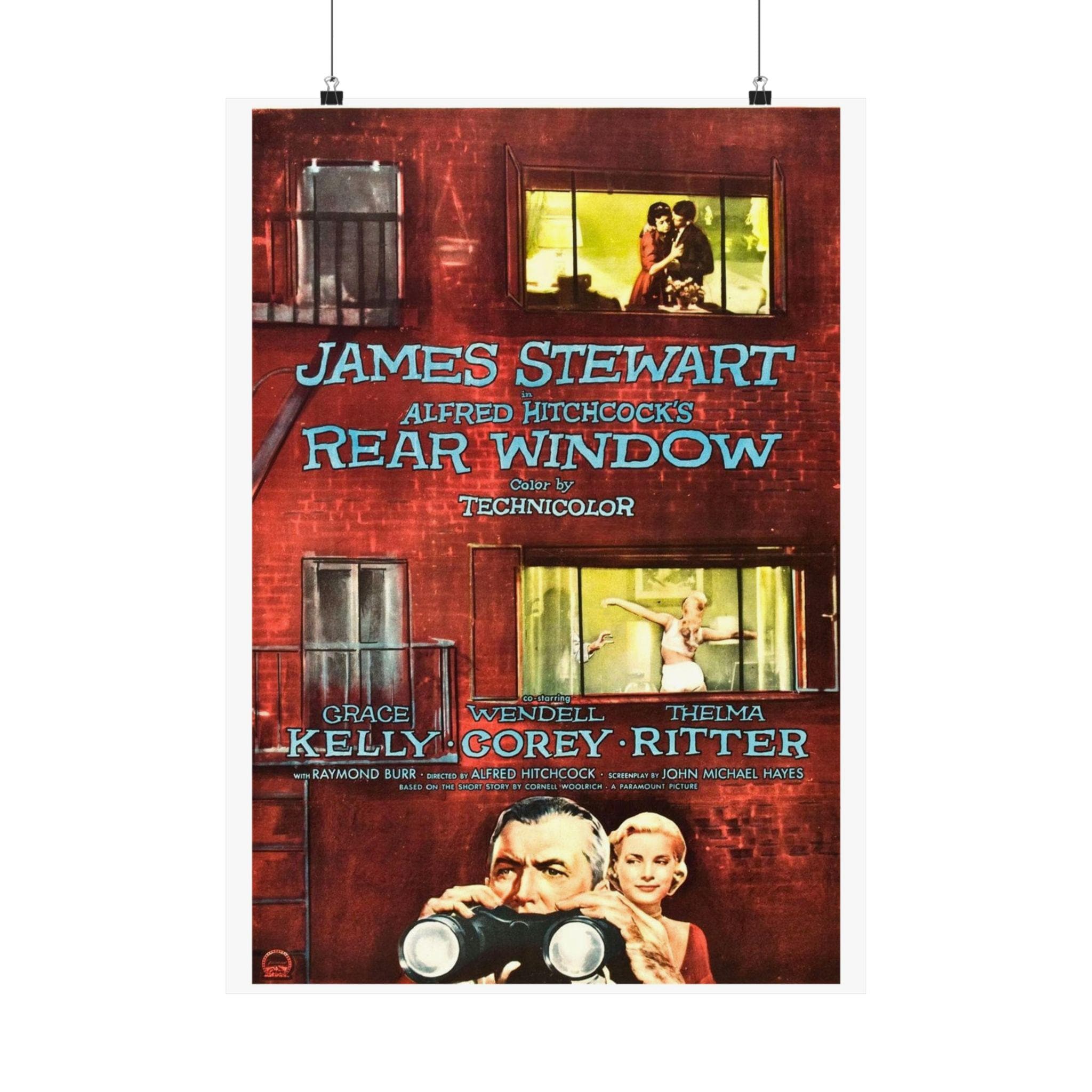 裏窓　映画　パンフレット　REAR WINDOW 1954年　ヒッチコック 映画パンフレット】裏窓 REAL WINDOW (1954年 / アメリカ) 監督