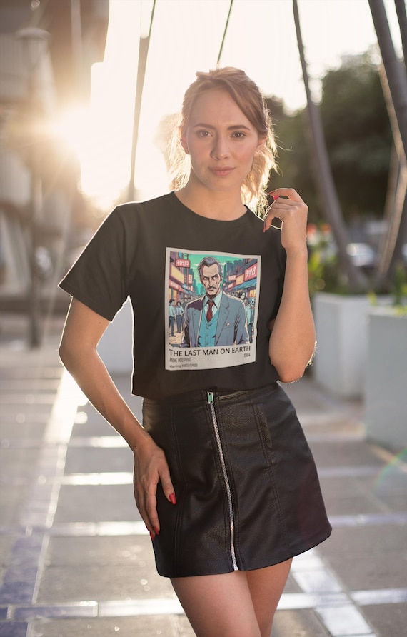 The Last Man on Earth T-shirt: 1964 Anime Mod Print Tee, Vincent