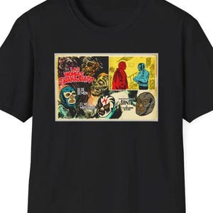 Lucha Libre T-Shirt: Mummies of Guanajuato 1972 Retro Print Tee