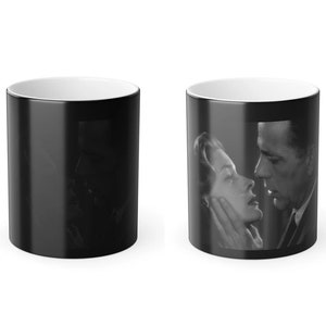 Bogie & Bacall Heat Morphing Mug: Classic Hollywood Romance