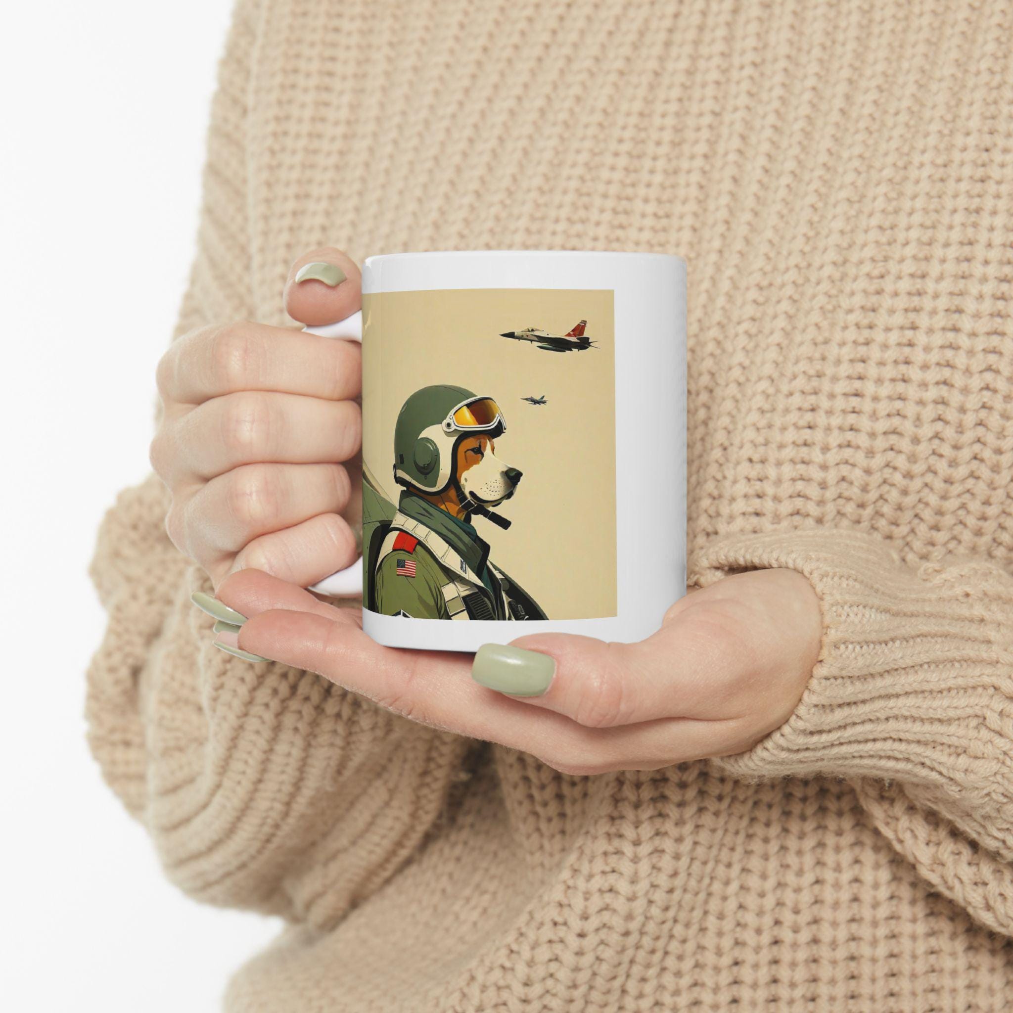 ドッグファイタージェットパイロットマグカップ：ウェス・アンダーソン