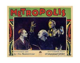 メトロポリス フリッツ・ラング 1927 ヴィンテージ スタイル 映画