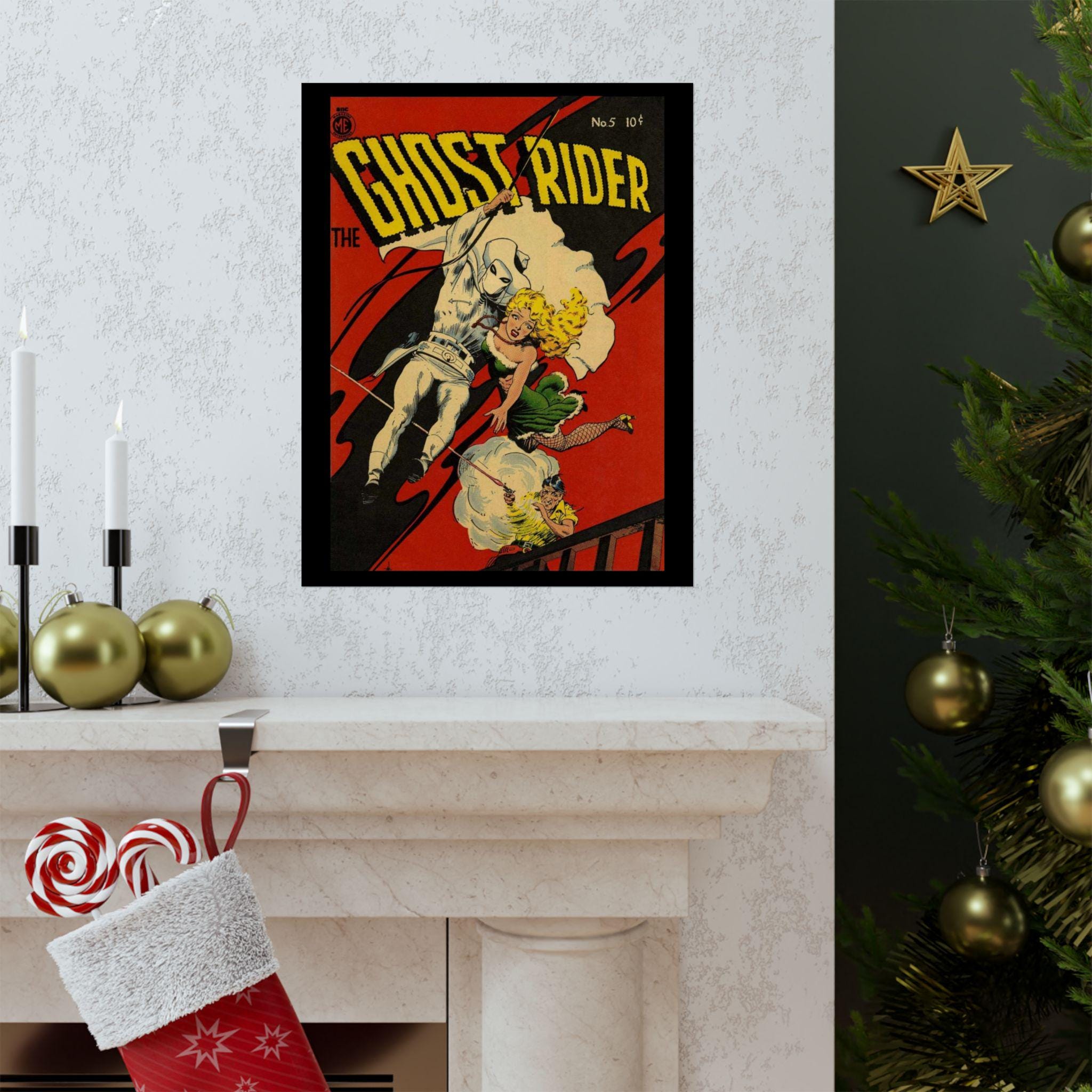 Ghost Rider Frazetta Ghost Rider 5 Comic Book Cover Art Print: Frazetta Art , Western ...