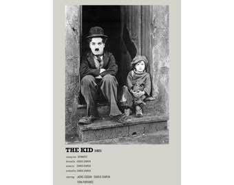 キッド（1921年）チャーリー・チャップリン映画ポスター：ヴィンテージ