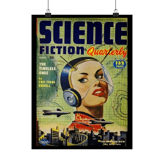 Science Fiction Quarterly Nov 1952 | Premium Matte Poster