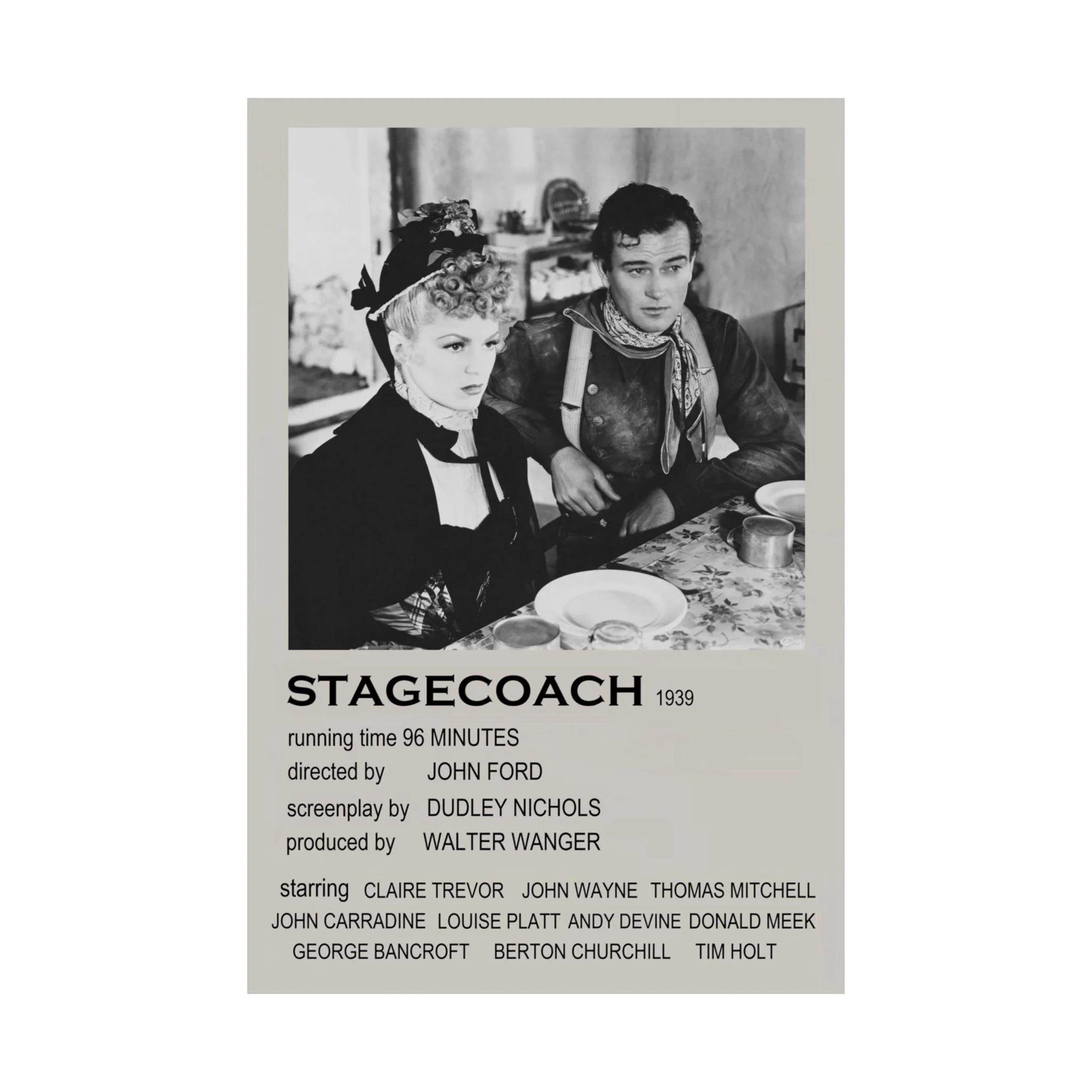 John Ford John Wayne – Stagecoach = 駅馬車 駅馬車 1939年映画