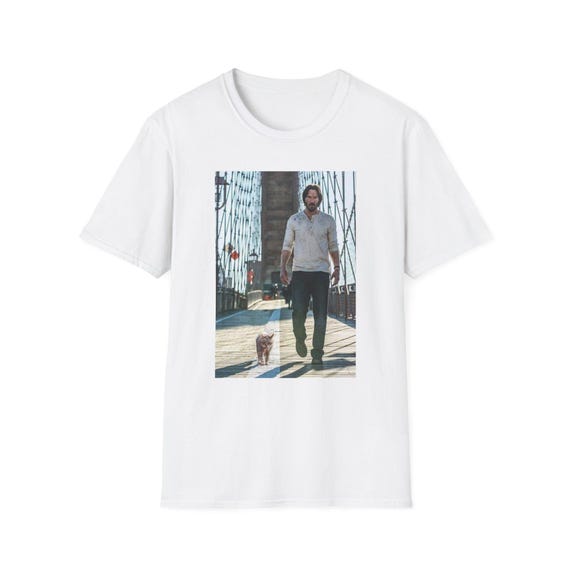 Keanu Reeves Cat Unisex Softstyle T shirt Wick Parody Bridge Kitty Meow Etsy