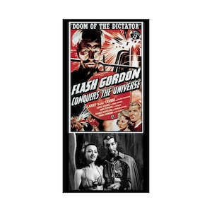 Flash Gordon Conquers the Universe Print: Buster Crabbe, Ming Poster (10x20)