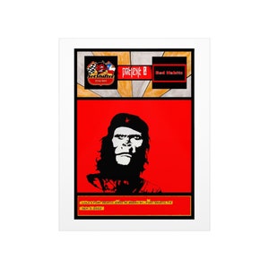 Che Ape Guerrilla SolShifter Auftritt Sep. 3, 2022 | Premium Matte Poster | TexasRock | rocknroll | Einladungskarte Größe | Kunstdruck 11x14
