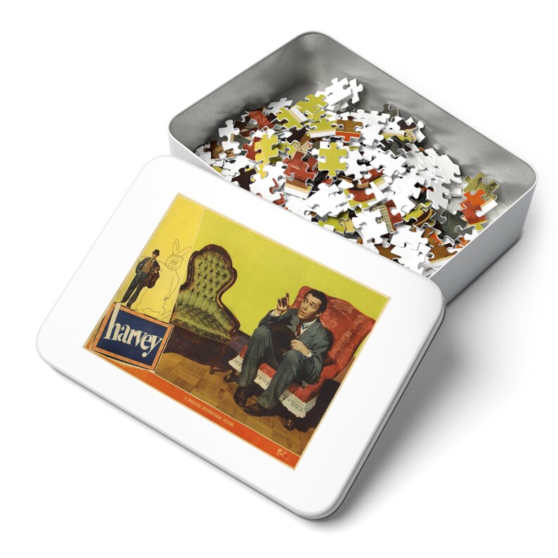 Harvey 1950 Movie Retro Print Jigsaw Puzzle 252 14x11 Hollywood Classic