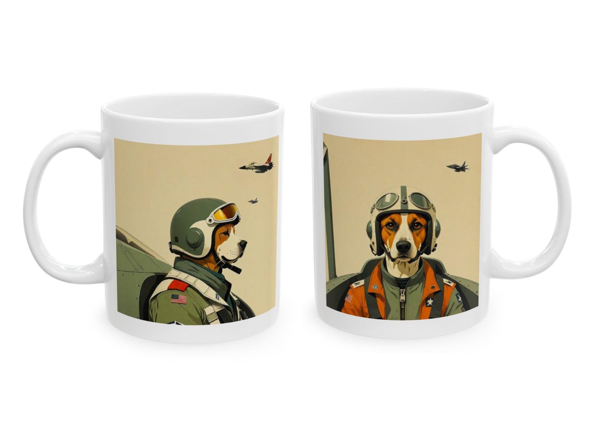 ドッグファイタージェットパイロットマグカップ：ウェス・アンダーソン