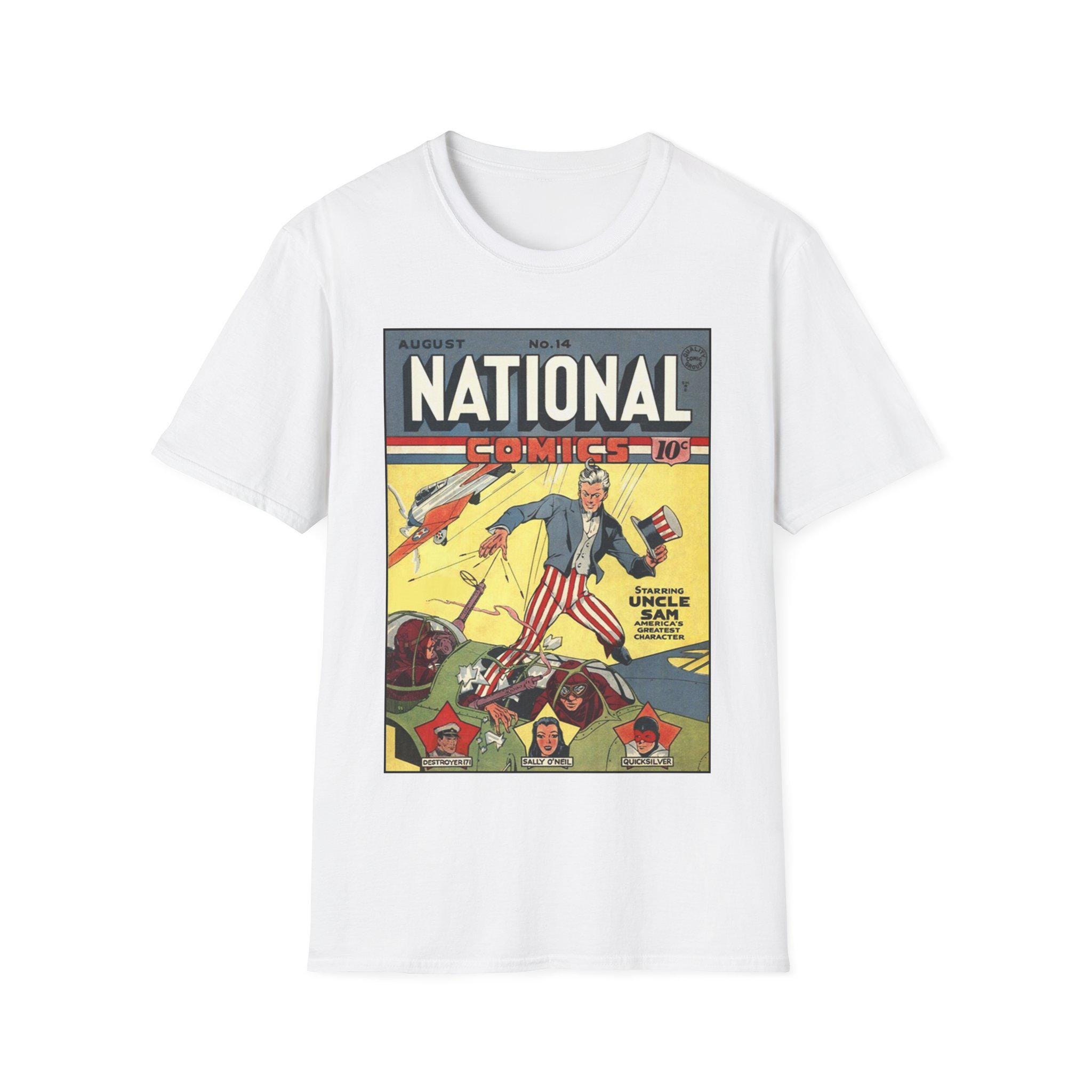 アンクル・サムTシャツ：ナショナル・コミックス14号、ルー・ファイン 