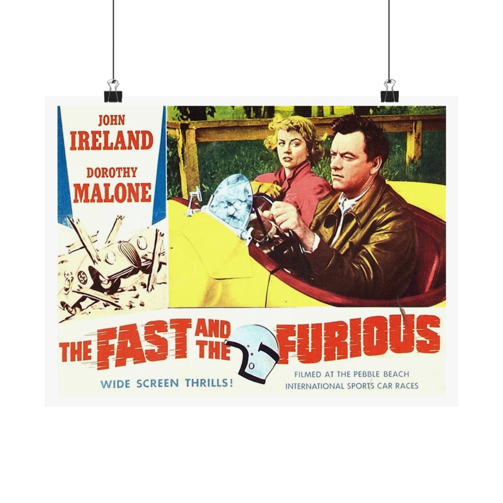 ワイルド・スピード 1954 ポスター：レトロアメリカアートプリント
