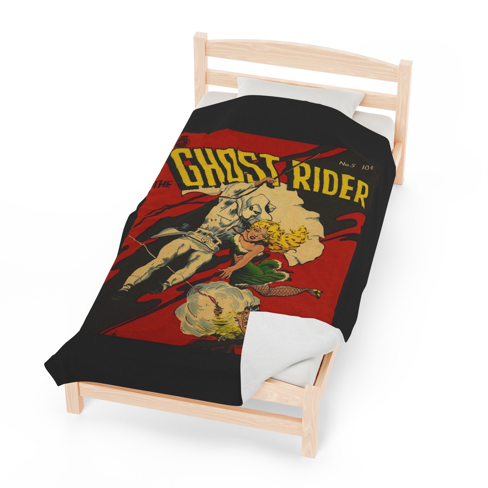 Ghost Rider Hooded Blanket