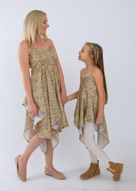 Fun in the Sun Halter Top Shift Matching Dress for Mother & Daughter Fun in the Sun Halter Top Shift Matching Dress for Mother & Daughter